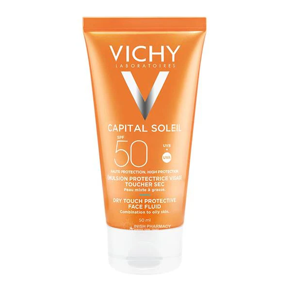 VICHY Capital Soleil Dry Touch Face Emulsion SPF50 – 50ml