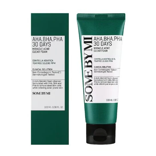 AHA BHA PHA 30 Days Miracle Acne Clear Foam – 100ml