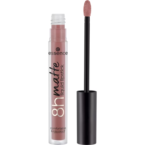 Essence 8H Matte Liquid Lipstick Silky Hazelnut (No. 02) - 2.5ml