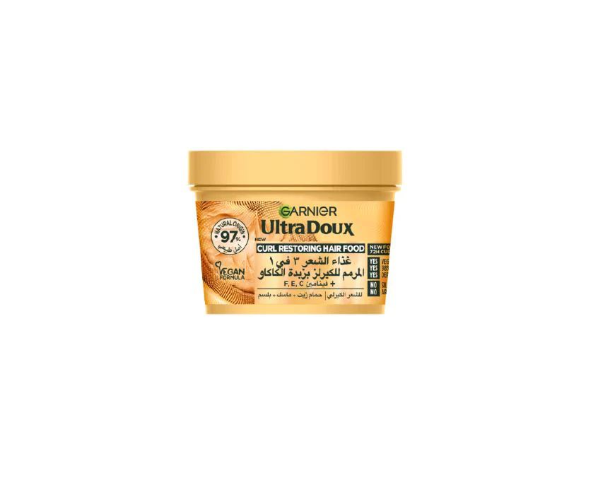 Garnier Ultra Doux Hair Food Mask Cocoa Butter – 390ml