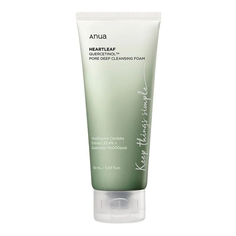 Anua Heartleaf Quercetinol Pore Deep Cleansing Foam – 150ml